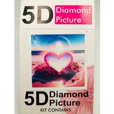 Duck Hoby 30X30 Boncuklu Taşlı Mozaik Elmas Goblen Pano Tablo Resim Puzzle Dıamond Paıntıng Hı Stone