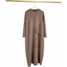 Nurcan Çetin Çiçek 26137 Desenli Elbise