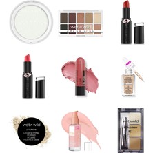 Wet N Wild Barefocus Sabitleyici Pudra Translucent... +8 Parça Makyaj Seti