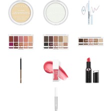 Wet N Wild Barefocus Sabitleyici Pudra Fair/light... +9 Parça Makyaj Seti