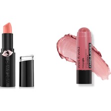 Wet N Wild Megalast Lip Color Ruj Bare It All... +1 Parça Makyaj Seti
