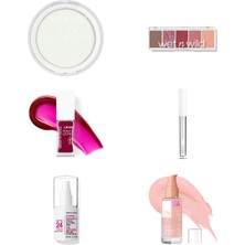 Wet N Wild Barefocus Sabitleyici Pudra Translucent... +5 Parça Makyaj Seti