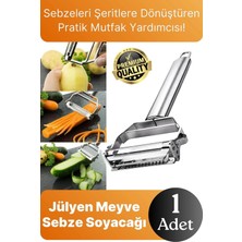 Svein #soyacak Çok Amaçlı Pratik Doğrama Mutfak Kullanımı Paslanmaz Çelik Jülyen Sebze ve Meyve Soyacağı