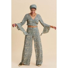 Los Banditos Palazzo Yüksek Bel Bol Kesim Pantolon