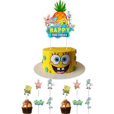 Parti Show Süngerbob Pasta Süsleme Seti