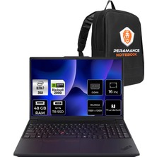 Lenovo Thinkpad P16V Gen 3 Intel Core Ultra 7 265H 48GB 4tb+4tb SSD Rtx Pro 2000/8GB 16" Fhd+ Fdos Taşınabilir Iş Istasyonu & Per4 Çanta 21RTS1EA00P336