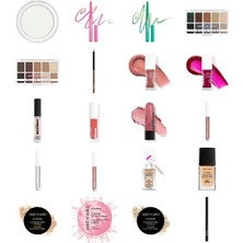 Wet N Wild Barefocus Sabitleyici Pudra Translucent... +19 Parça Makyaj Seti
