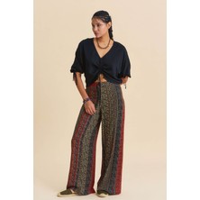 Los Banditos Palazzo Yüksek Bel Bol Kesim Pantolon