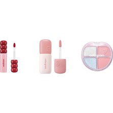 Colorgram Fruity Glass Tint 17 Ticking Apple... +2 Parça Makyaj Seti