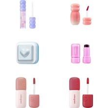 Colorgram Fruity Glass Tint 1004 Pink Gloss... +5 Parça Makyaj Seti