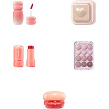 Colorgram Juicy Jam Blur Tint 03 Pink Peach... +4 Parça Makyaj Seti