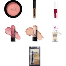 Wet N Wild Color Icon Allık Pnch Me Pink... +6 Parça Makyaj Seti