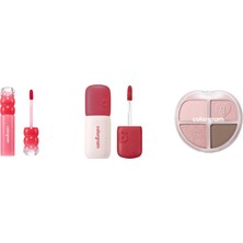 Colorgram Fruity Water Tint 05 Dainty Cherry... +2 Parça Makyaj Seti