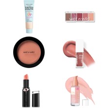 Wet N Wild Bare Focus Tinted Hydrator Light Medium... +5 Parça Makyaj Seti