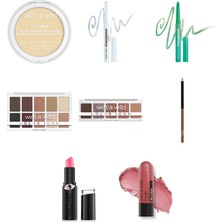 Wet N Wild Barefocus Sabitleyici Pudra Fair/light... +7 Parça Makyaj Seti