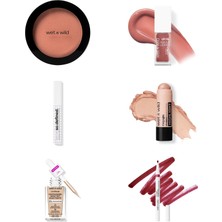 Wet N Wild Color Icon Allık Mellow Wine... +5 Parça Makyaj Seti