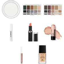 Wet N Wild Barefocus Sabitleyici Pudra Translucent... +7 Parça Makyaj Seti