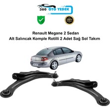 Otozone Alt Salıncak Komple Renault Megane 2 Sedan Rotilli 2 Adet Sağ Sol Takım