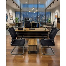 Trendyofix Master Line Modern 7 Parça Entegre Çekmeceli Yönetici Makam Takımı