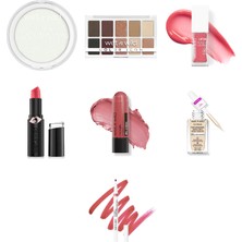 Wet N Wild Barefocus Sabitleyici Pudra Translucent... +6 Parça Makyaj Seti