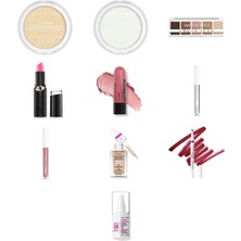 Wet N Wild Barefocus Sabitleyici Pudra Fair/light... +9 Parça Makyaj Seti