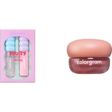 Colorgram Fruity Glass Tint Mini Duo Dudak Parlatıcısı Seti ... +1 Parça Makyaj Seti
