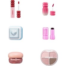 Colorgram Fruity Glass Tint 17 Ticking Apple... +5 Parça Makyaj Seti