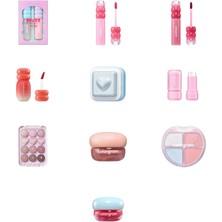 Colorgram Fruity Glass Tint Mini Duo Dudak Parlatıcısı Seti ... +9 Parça Makyaj Seti