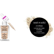 Wet N Wild Niacinamide Skin Tint Fondöten Fair Beige... +1 Parça Makyaj Seti
