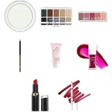 Wet N Wild Barefocus Sabitleyici Pudra Translucent... +7 Parça Makyaj Seti