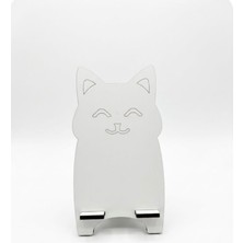 İDA Craft Kedi Figürlü Mdf Telefon Tutucu