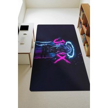 Dolce Mariee Modern Dijital Baskı Kaymaz Taban Çocuk ve Genç Odası Halısı H0509