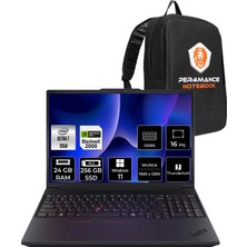 Lenovo Thinkpad P16V Gen 3 Intel Core Ultra 7 265H 24GB 256GB SSD Rtx Pro 2000/8GB 16" Fhd+ W11H Taşınabilir Iş Istasyonu & Per4 Çanta 21RTS1EA00P367