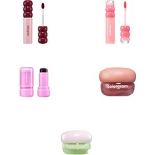 Colorgram Fruity Glass Tint 19 Plum Bomb... +4 Parça Makyaj Seti