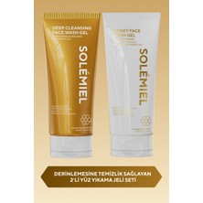 Solemiel Bal ve Propolis Özlü Derinlemesine Temizlik Sağlayan 2'li Yüz Yıkama Jeli 200 ml