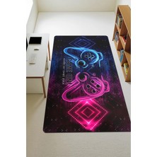 Dolce Mariee Modern Dijital Baskı Kaymaz Taban Çocuk ve Genç Odası Halısı H0504