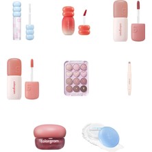 Colorgram Fruity Glass Tint 00 Pearl Gloss... +7 Parça Makyaj Seti
