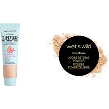 Wet N Wild Bare Focus Tinted Hydrator Light... +1 Parça Makyaj Seti