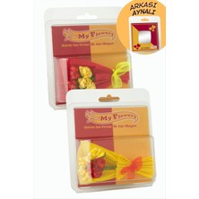 İlkyaz Fashion Bizimki Sarı Kırmızı Bir Aşk Hiyakesi Gül Buketi