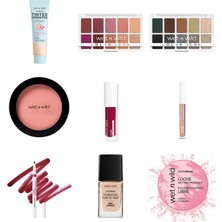 Wet N Wild Bare Focus Tinted Hydrator Light Medium... +8 Parça Makyaj Seti