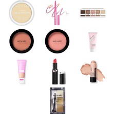 Wet N Wild Barefocus Sabitleyici Pudra Fair/light... +9 Parça Makyaj Seti