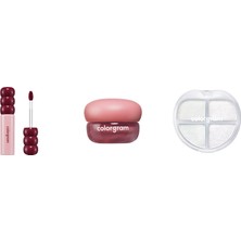 Colorgram Fruity Glass Tint 19 Plum Bomb... +2 Parça Makyaj Seti