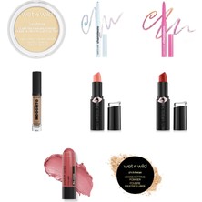 Wet N Wild Barefocus Sabitleyici Pudra Fair/light... +7 Parça Makyaj Seti