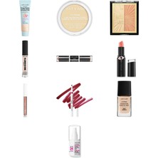 Wet N Wild Bare Focus Tinted Hydrator Light Medium... +9 Parça Makyaj Seti