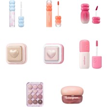 Colorgram Fruity Glass Tint 00 Pearl Gloss... +7 Parça Makyaj Seti