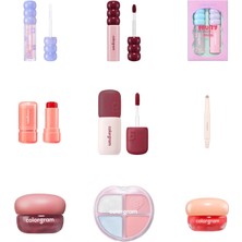 Colorgram Fruity Glass Tint 1004 Pink Gloss... +8 Parça Makyaj Seti