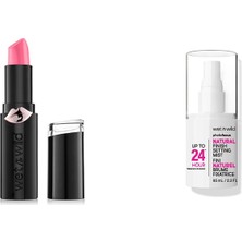 Wet N Wild Megalast Lip Color Ruj Mauve Outta Here... +1 Parça Makyaj Seti