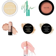 Wet N Wild Barefocus Sabitleyici Pudra Fair/light... +6 Parça Makyaj Seti