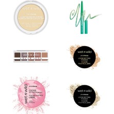 Wet N Wild Barefocus Sabitleyici Pudra Fair/light... +5 Parça Makyaj Seti