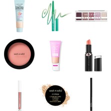 Wet N Wild Bare Focus Tinted Hydrator Light Medium... +8 Parça Makyaj Seti